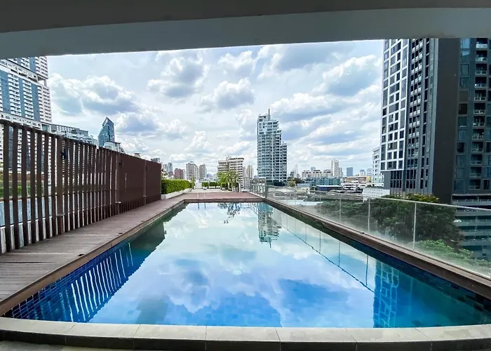 Exquisite Modern 1br - Ultra Fast Wifi - Bts Thong Lo * 방콕