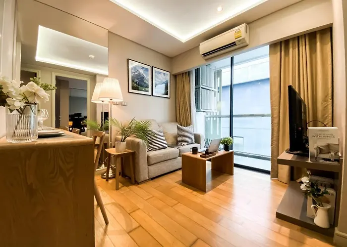 Exquisite Modern 1br - Ultra Fast Wifi - Bts Thong Lo 방콕